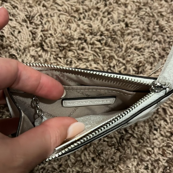 Michael Kors Jet Set Travel Small Top Zip Coin Pouch with ID Holder - Picture 9 of 11